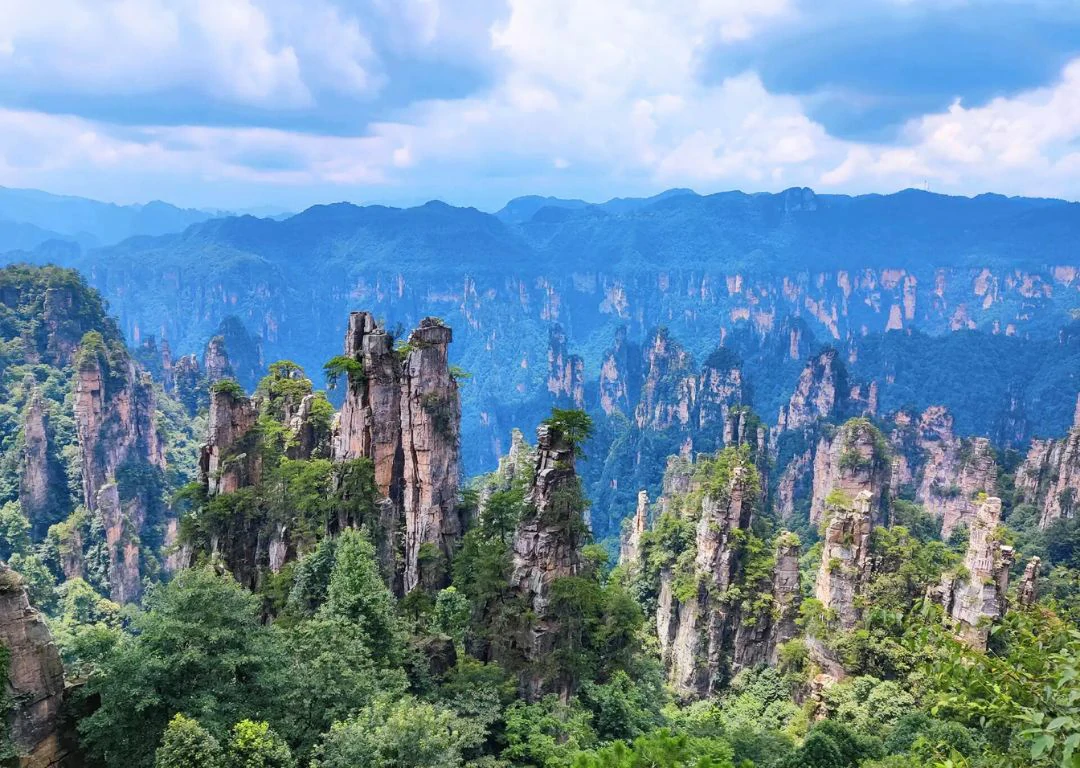 袁家界全景